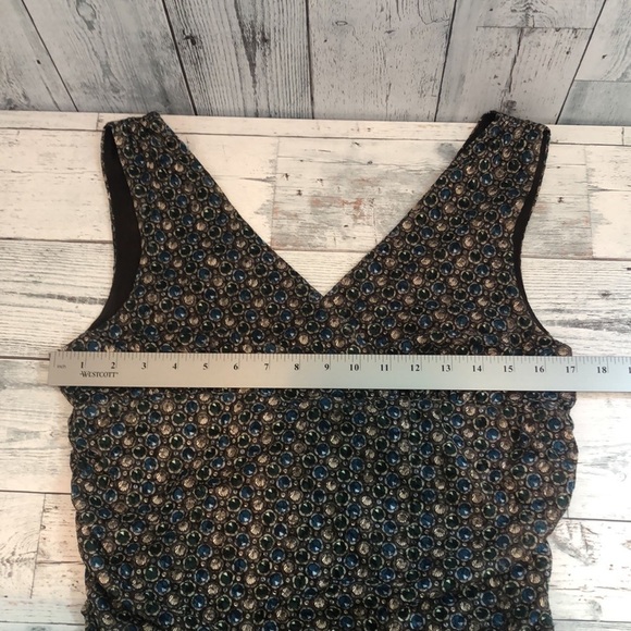 Kenneth Cole Ruched Side Tank Top Extra Large - Picture 7 of 10